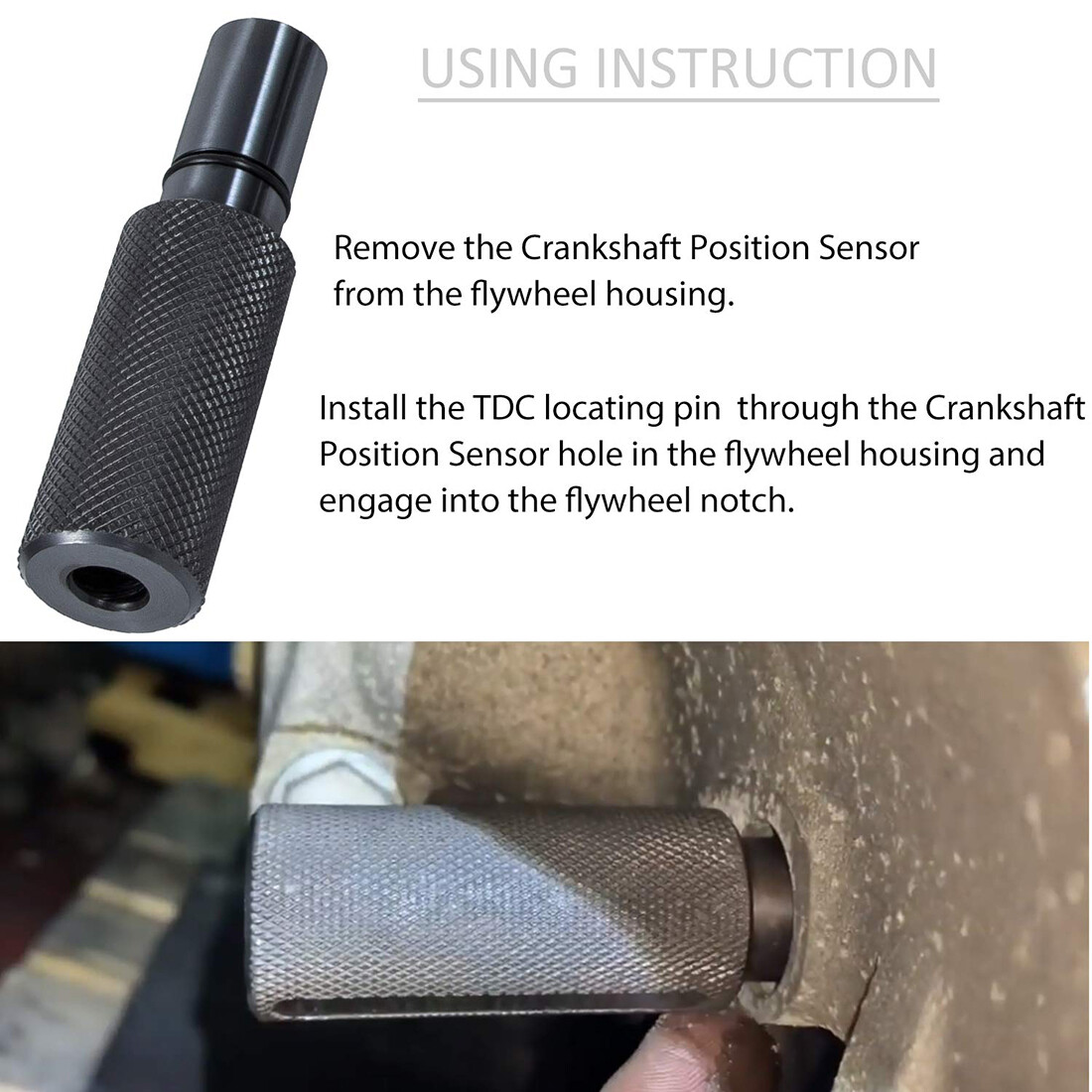 W470589001500 Alt Detroit Diesel DD13 DD15 DD16 Camshaft Timing Pin TDC Locating