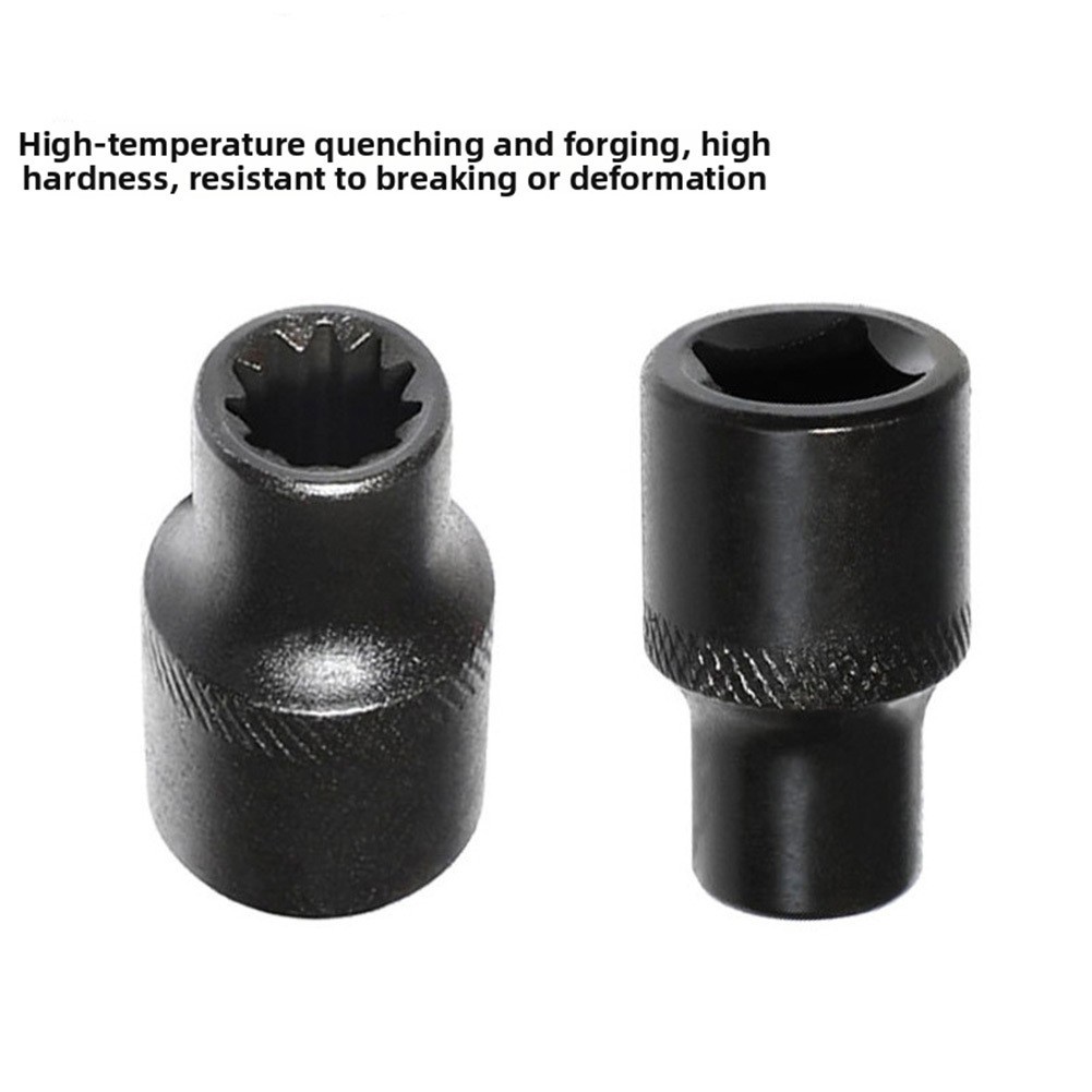 11pt Truck Caliper Socket Sleeve for Removing Brake Pad Mounting Screws