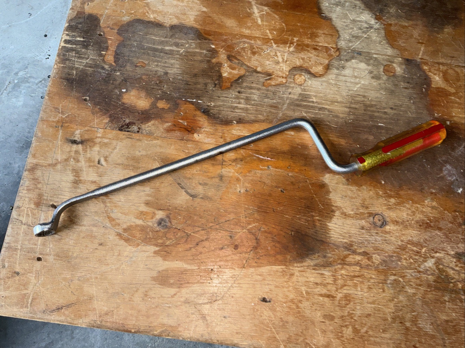 Tools 1/2” Fan Blade Clutch Obstruction Specialty Offset Wrench 17″
