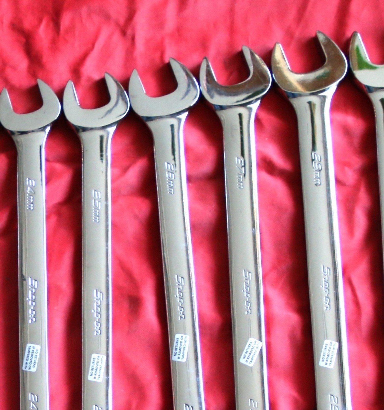 Snap-on OEXM SERIES 23 Piece 8mm-32mm Combination Wrench Set