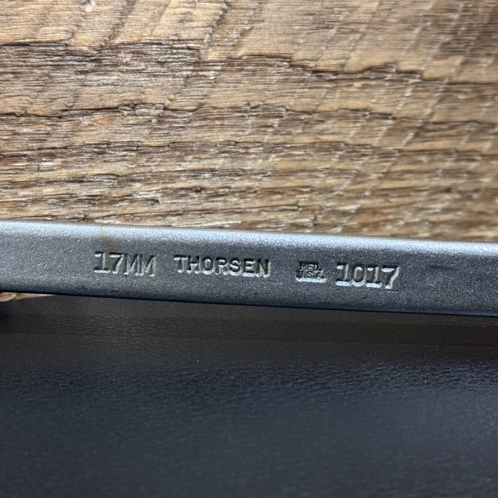Vintage Thorsen 12 Point Metric 17mm Combination Wrench 1017 Made in USA