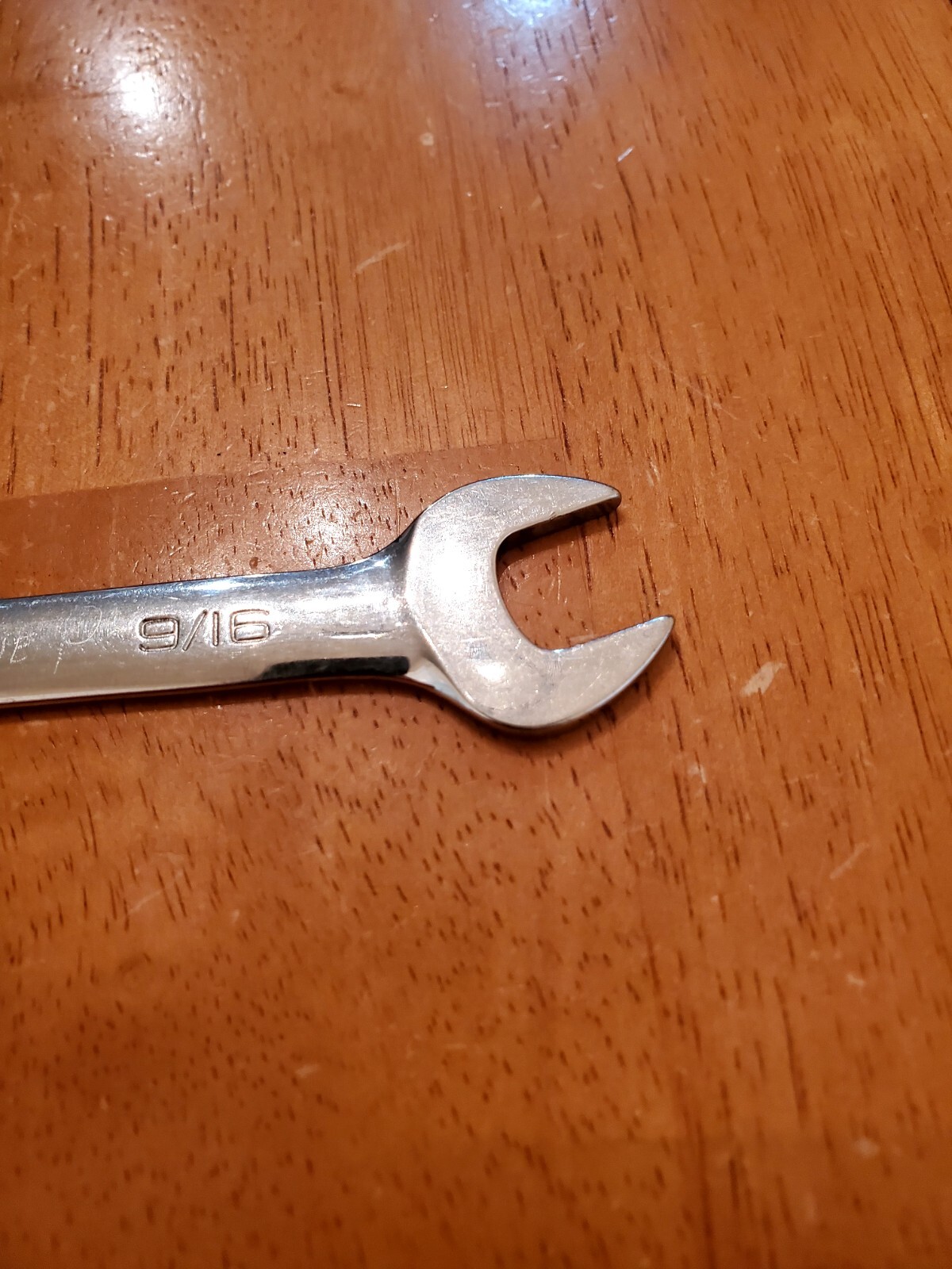 Snap On 1/2-9/16 Low Torque Slime Line Open End Wrench LTA1618
