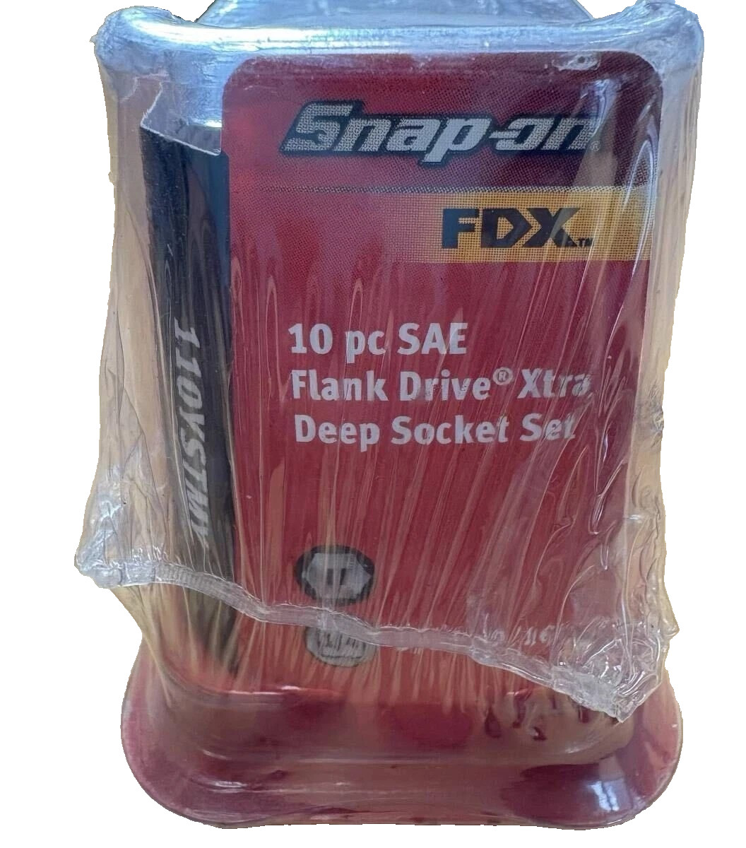 New Snap-on 1/4″ drive 3/16″ to 9/16 10-pc 6-pt Deep FDX SAE Socket Set 110YSTMY