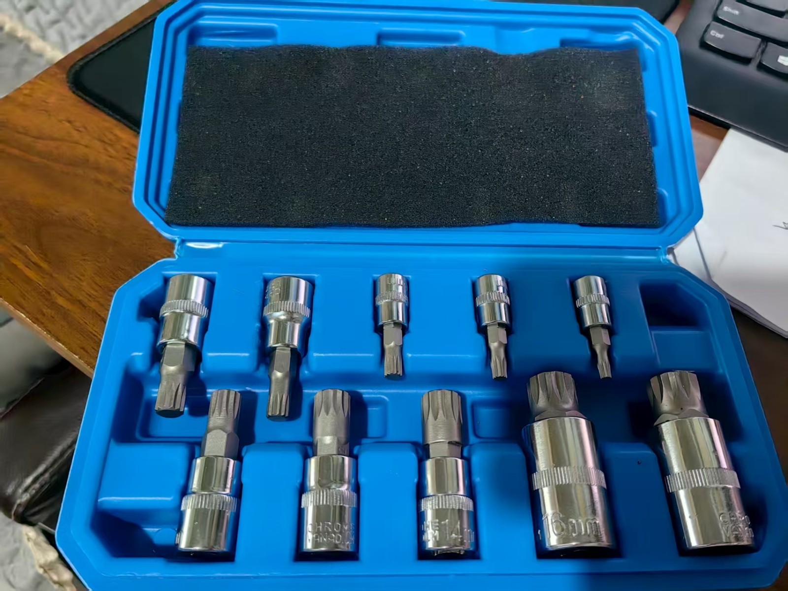 Triple Square Socket 12 Point Spline for Audi Porsche Tools spline bit socket