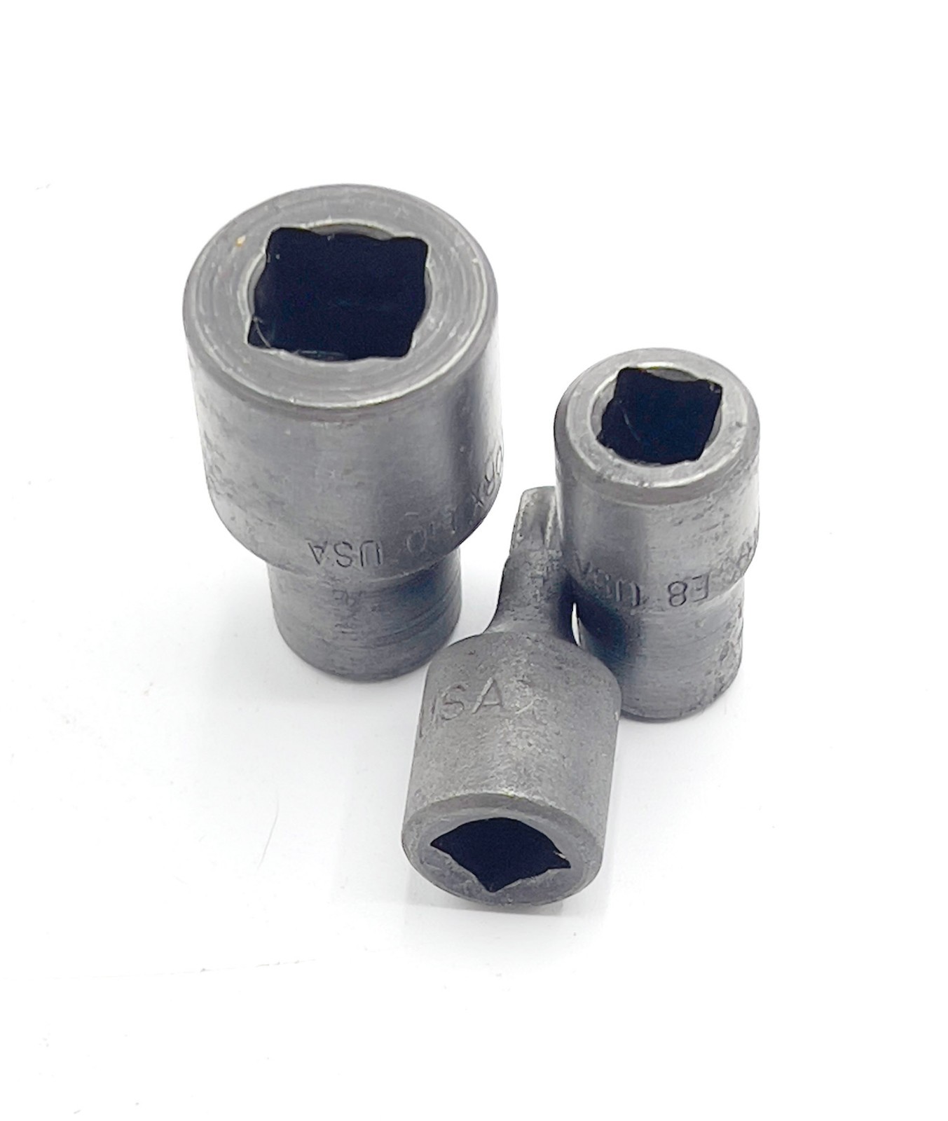 3pc Impact Sockets, External Torx 1/4″ E-8 & 3/8″ E-10 + FREE Square 1/4″ T-27