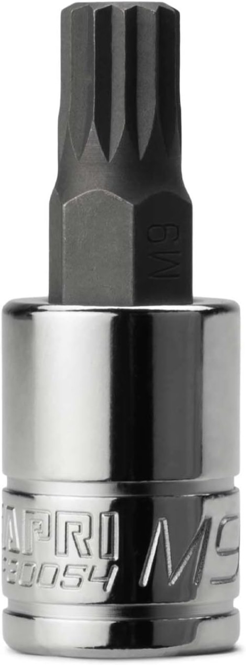 9mm Triple Square Bit Socket – 3/8-In Drive, Chrome Vanadium Steel for Durabi…