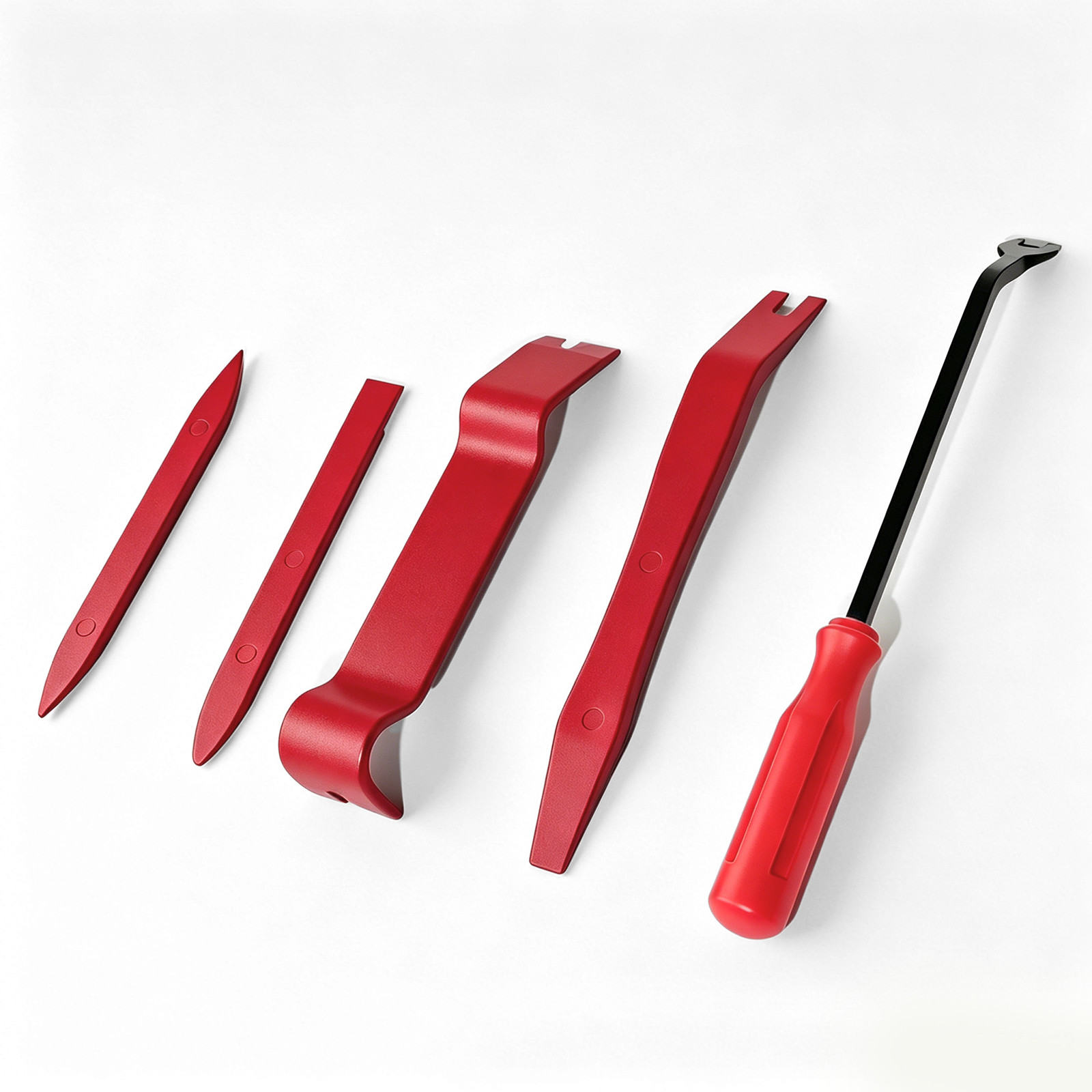 5pcs Car Door Trim Removal Tool Pry Panel Dash Radio Body Clip Installer Kit Set