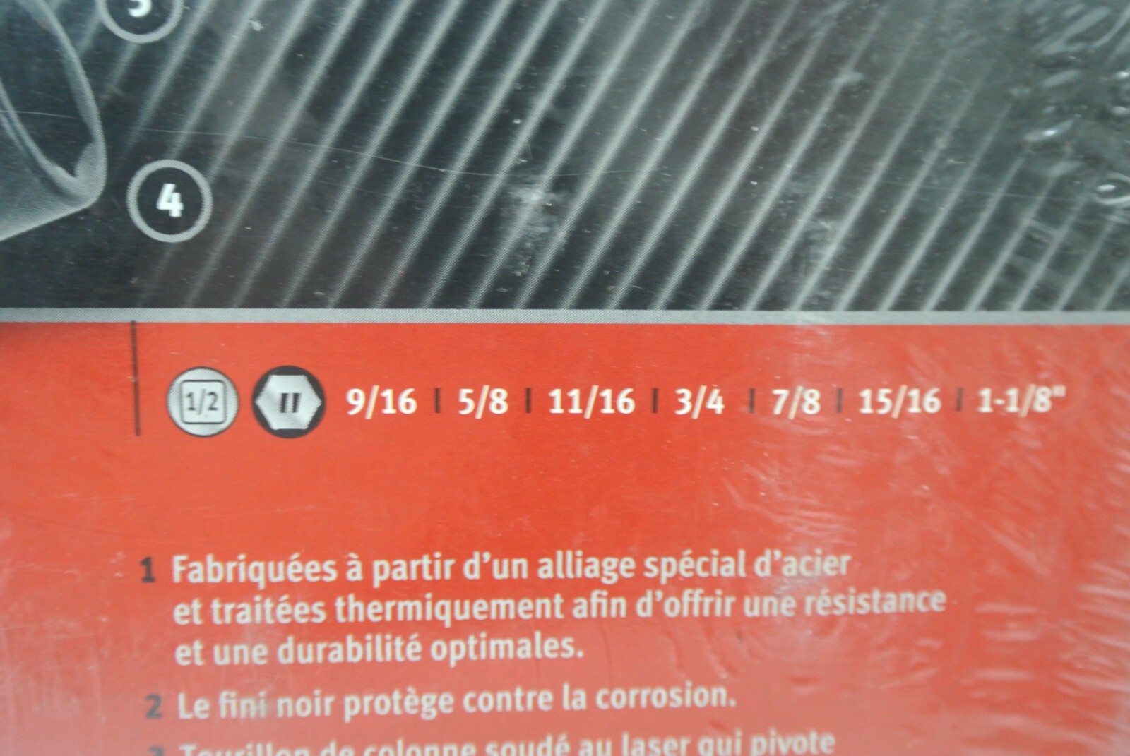 New Snap-on™ 1/2″ drive 9/16″ to 1 1/8″ 6-point IMPACT Swivel Socket Set 307IPLY