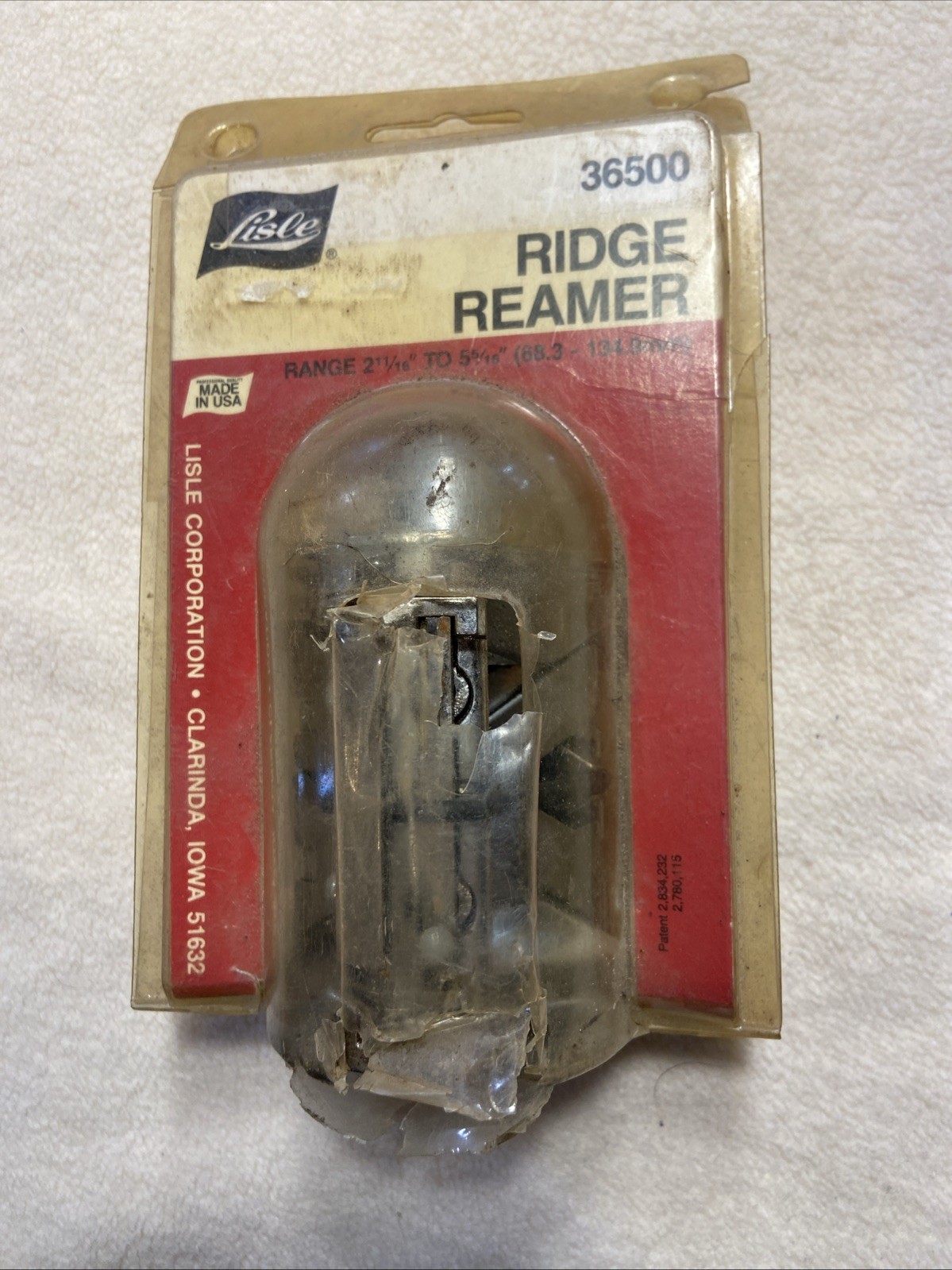 Lisle 2-11/16″ to 5-5/16″ Cylinder Ridge Reamer Model 36500