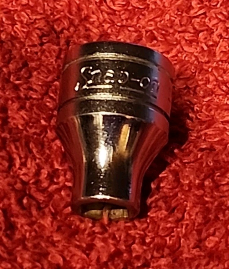 Snap-On FS081 3/8” Drive 1/4″ Six Point Socket Ratchet Wrench FSO81 USA
