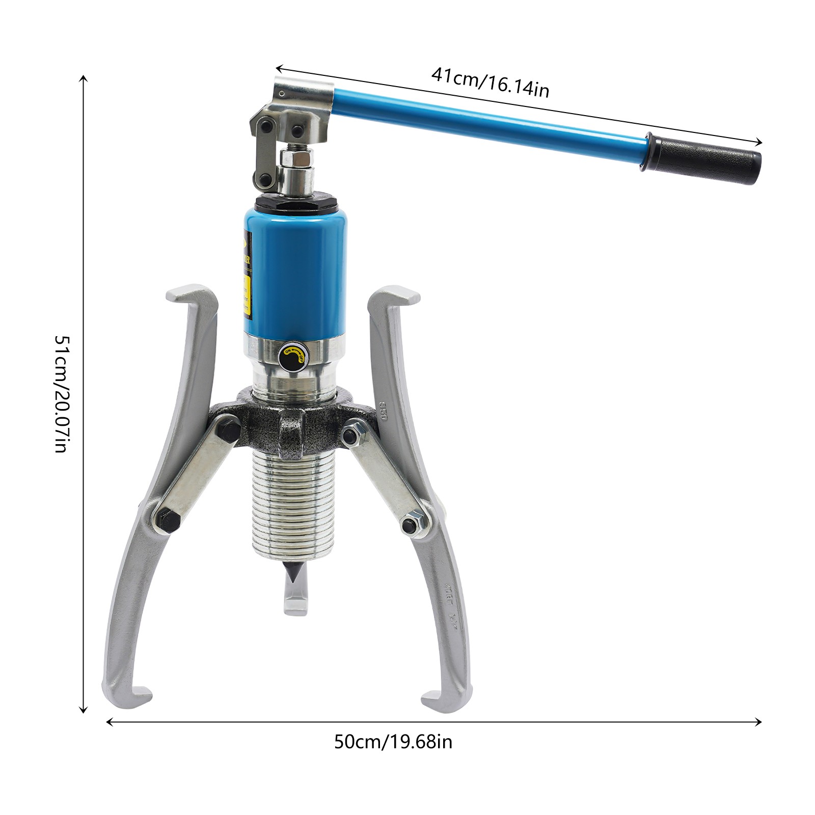 20T Universal Bearing Puller Hydraulic Pump Gear Hub Removal Tool Set 2 or 3-Jaw