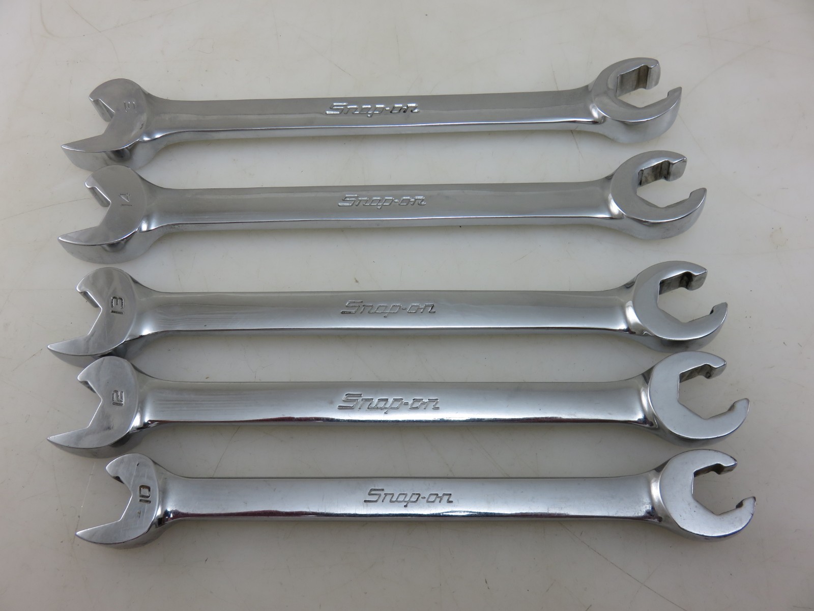 Snap-On RSXSM METRIC Open End Line Flare Nut SPEED Wrench 10mm-15mm
