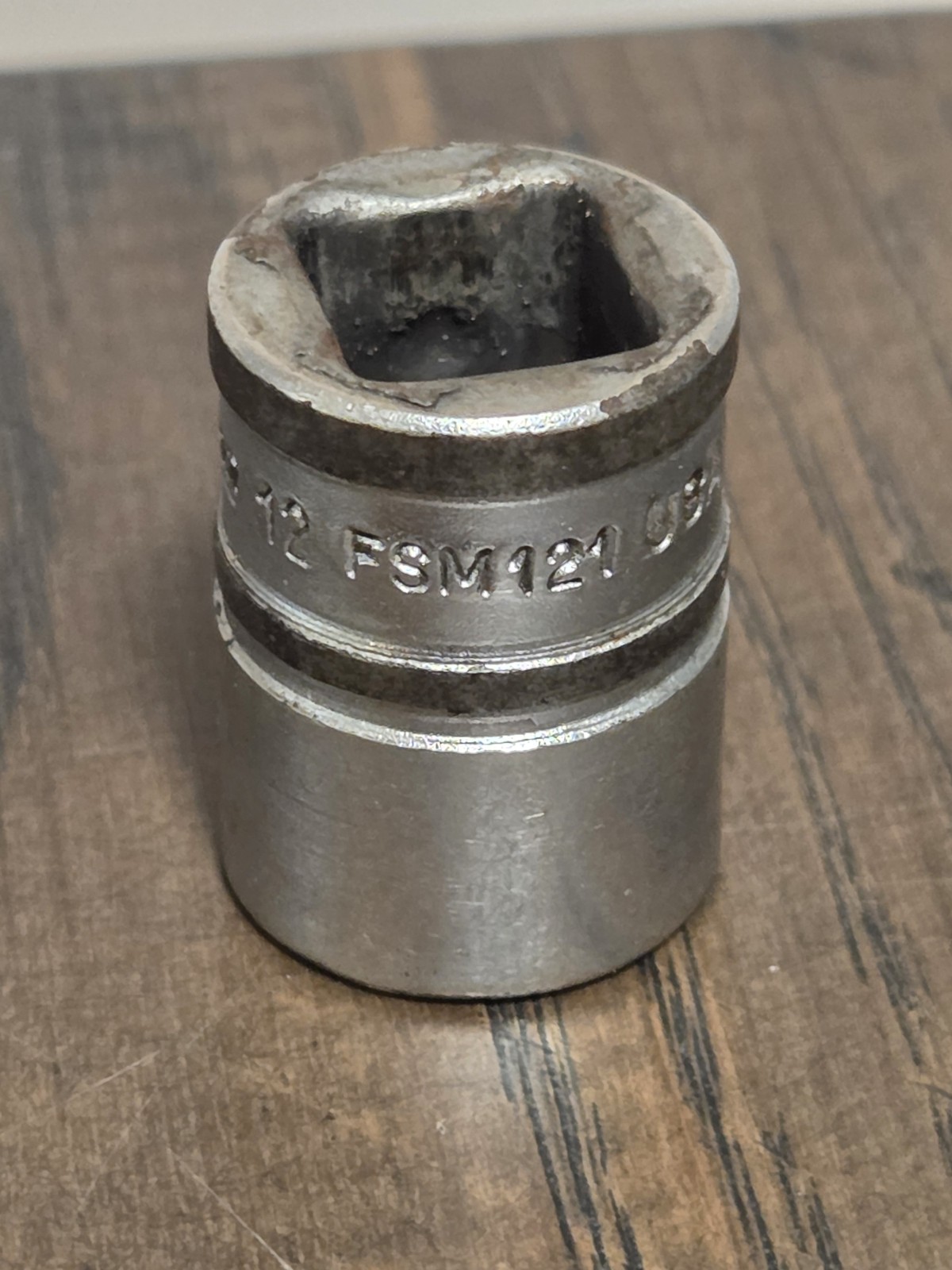 Snap On FSM121 12MM Shallow Socket 6 Point 3/8 Drive USA