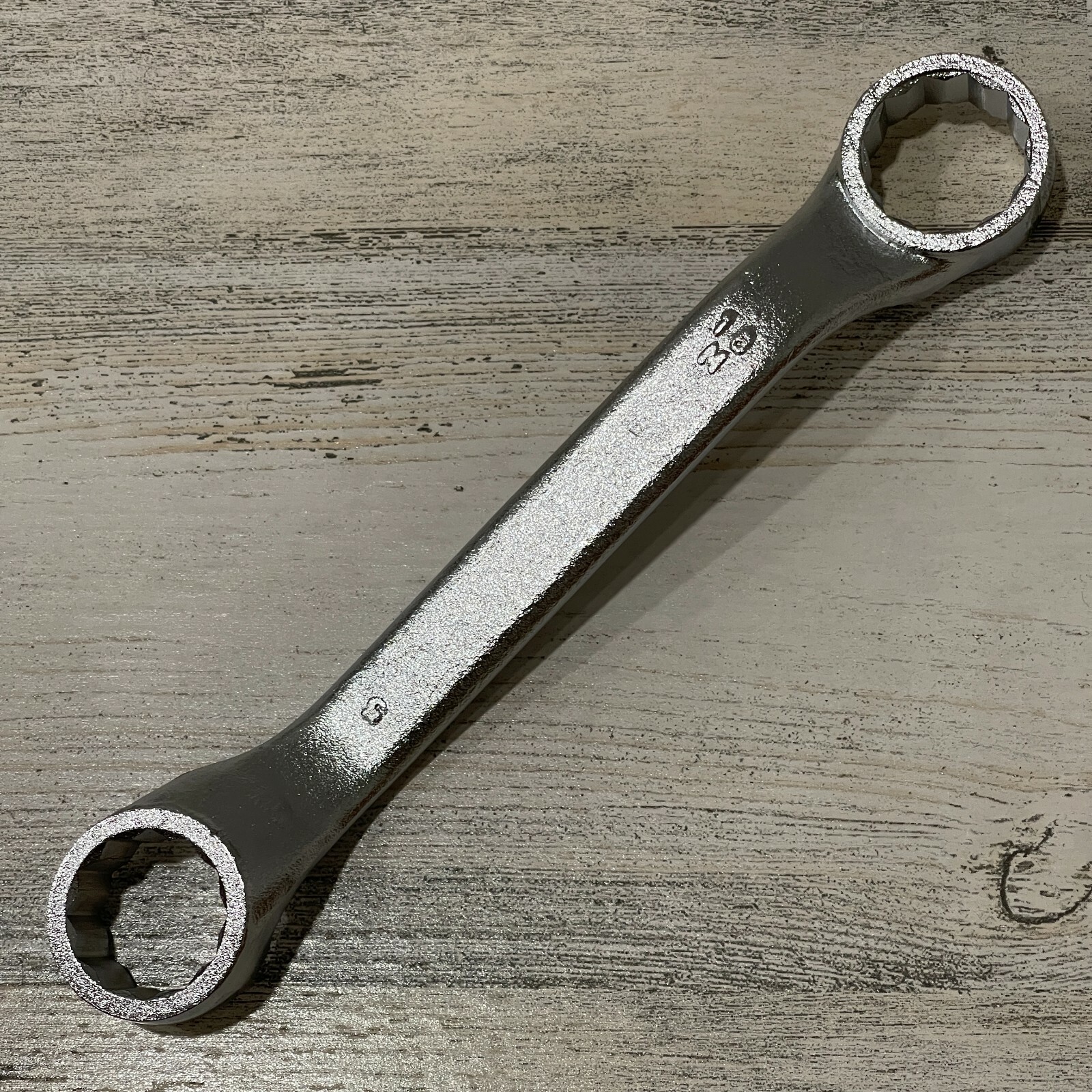 PROAMERICA USA 18mm-19mm DOUBLE BOX END OFFSET WRENCH 12 PT. OAL 6.5″ 1218