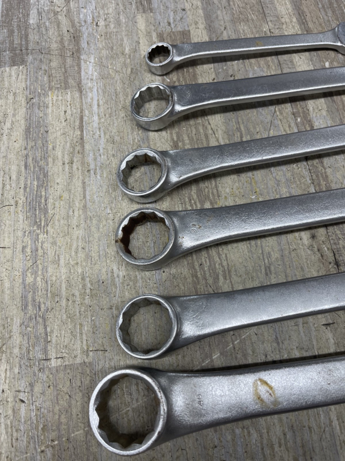 6PCS 32-17 MM Metric Combination Wrench proamerica 12 pt10-32-30-29-27-26-17