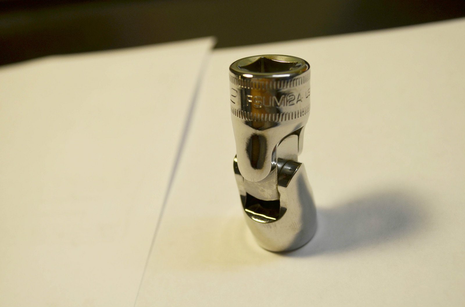 Snap On 3/8″ Drive Swivel Socket Shallow 12 mm 6 Points PN# FSUM12A NEW …