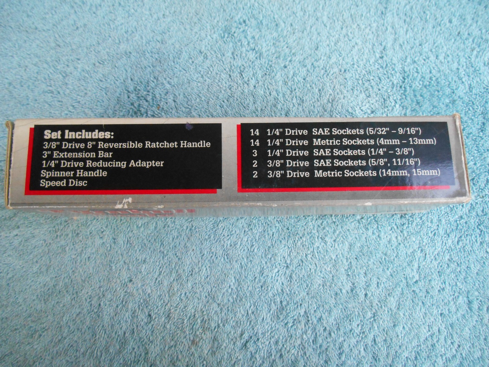 Turnbull Tools 40 piece Tool Set NEW OLD Stock Ratchet Sockets