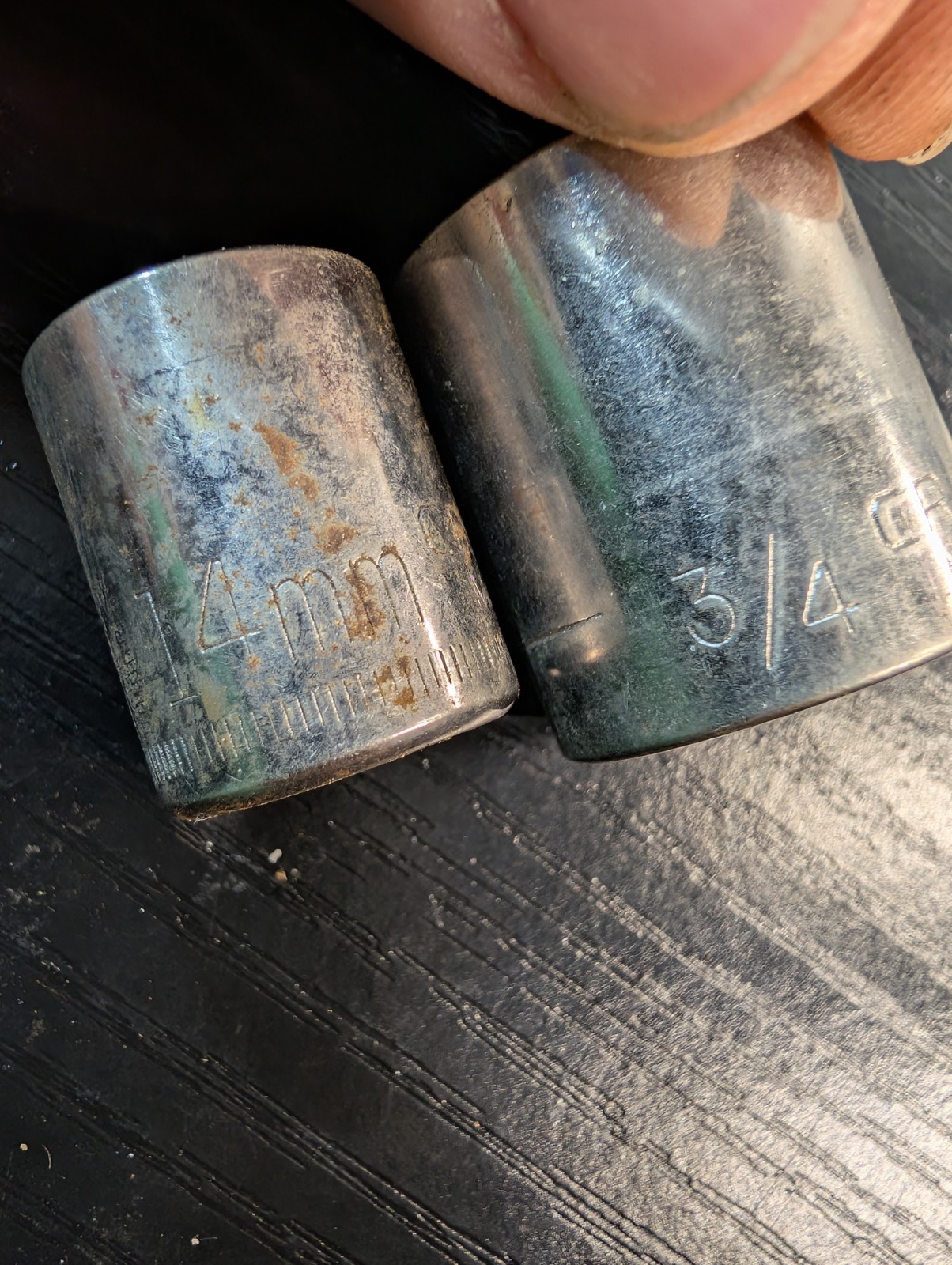 Craftsman Deep Socket Lot SAE Metric 1/4 3/8 1/2 Drive Mixed Sizes