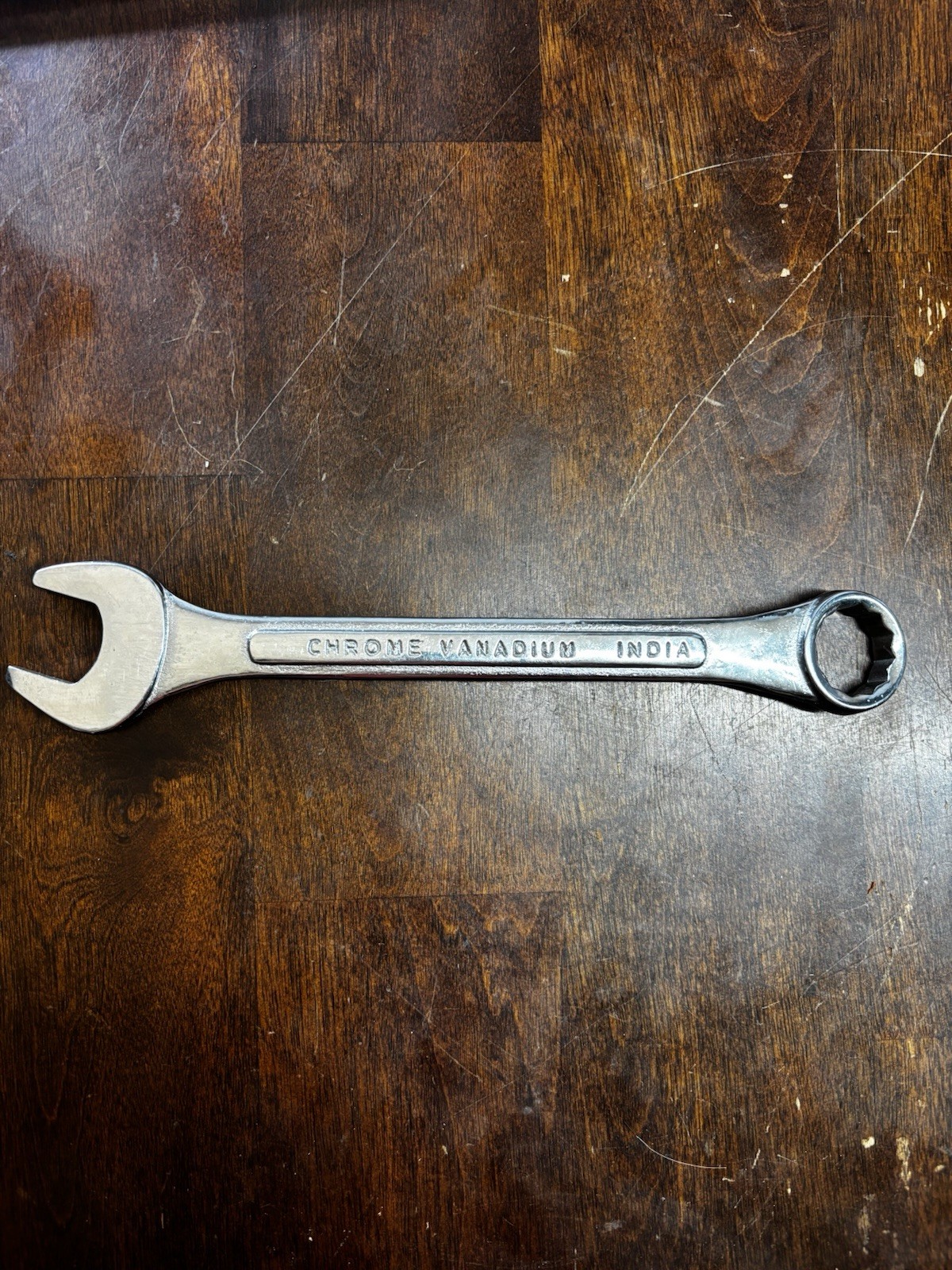Pittsburgh Chrome Vanadium Combination Standard 13/16 Wrench – 12 Point