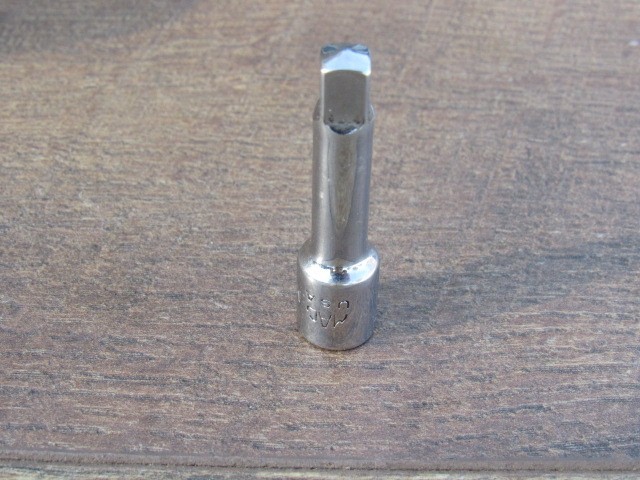 MAC TOOLS M2E 1/4″ DRIVE 2″ EXTENSION M2 E 2 INCH CHROME EXT NICE USED