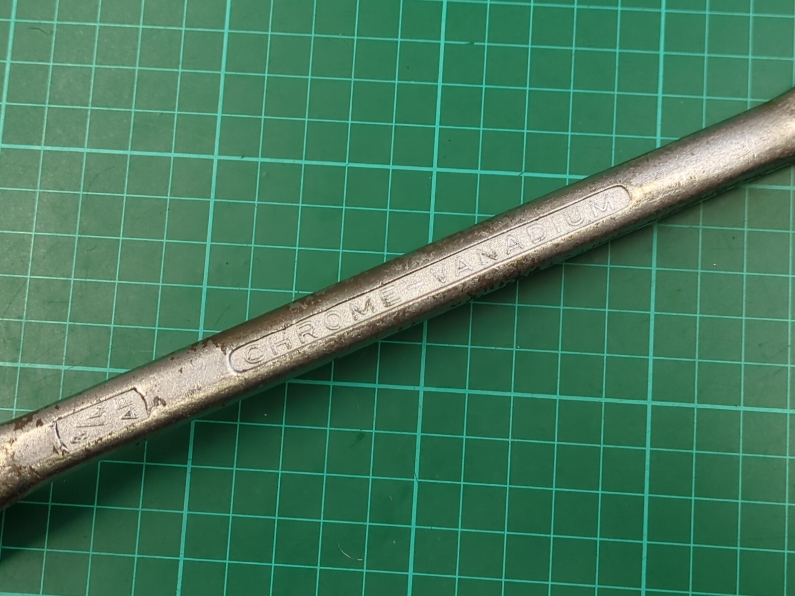 Elora No110, 3/4″ x 25/32″ AF Chrome Vanadium, Offset Ring Spanner, West Germany