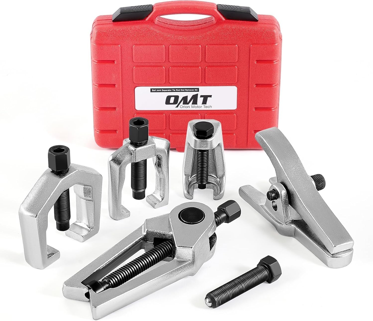 OMT 5-in-1 Pitman Arm Puller & Tie Rod End Tool Set – Ultimate Mechanic’s Kit