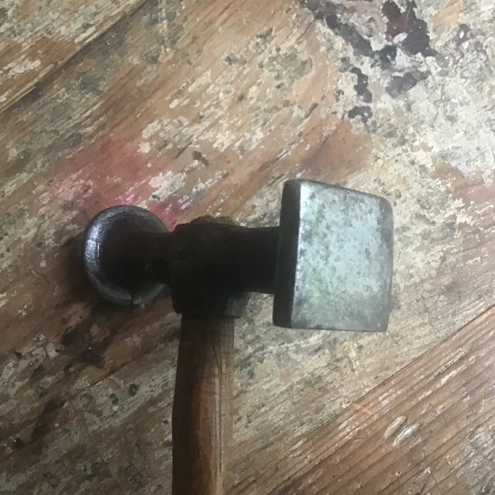 Vintage Fairmount 161-G Curved Face Auto Body Hammer Metal Work Repair Hand Tool