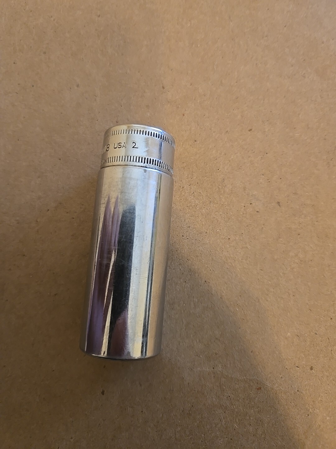Snap On 3/8″ Drive 18MM 6PT Chrome Deep Socket SFSM18