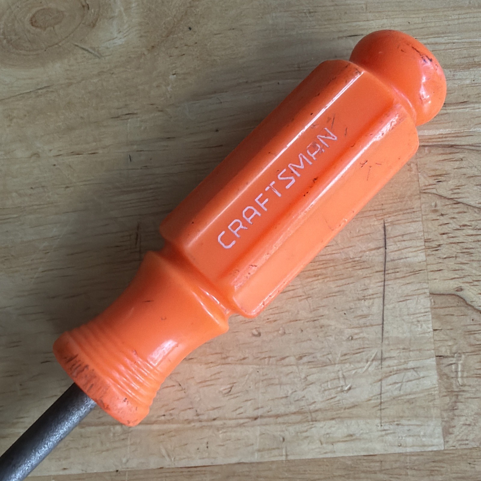 Craftsman P2 No. 2 Phillips Screwdriver Orange Handle 7.75″ OAL H WF 41555 USA