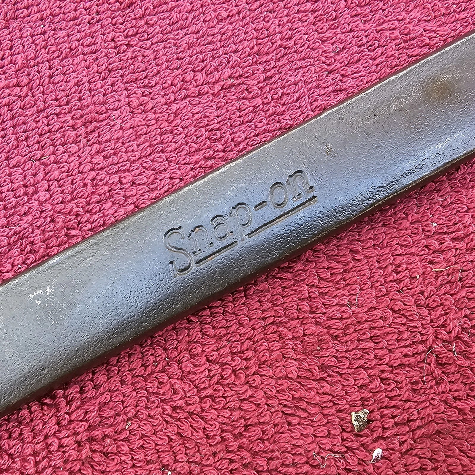 1986 Snap-on 1″ 4 Way Head Open End Wrench Black Industrial Finish GVS32