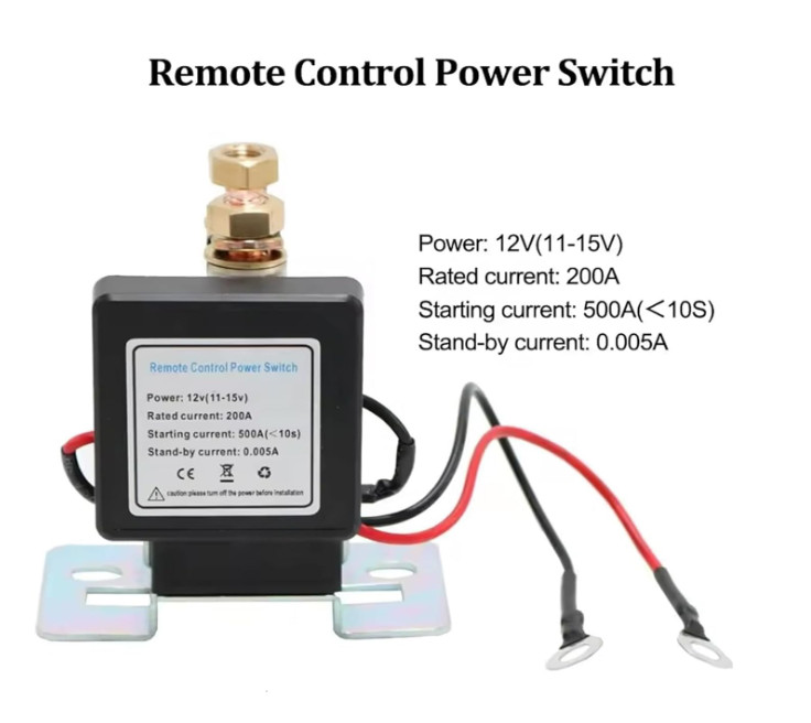 Wireless Remote Control Battery Relay Switch Car Starter,Battery Switch 12v Cars