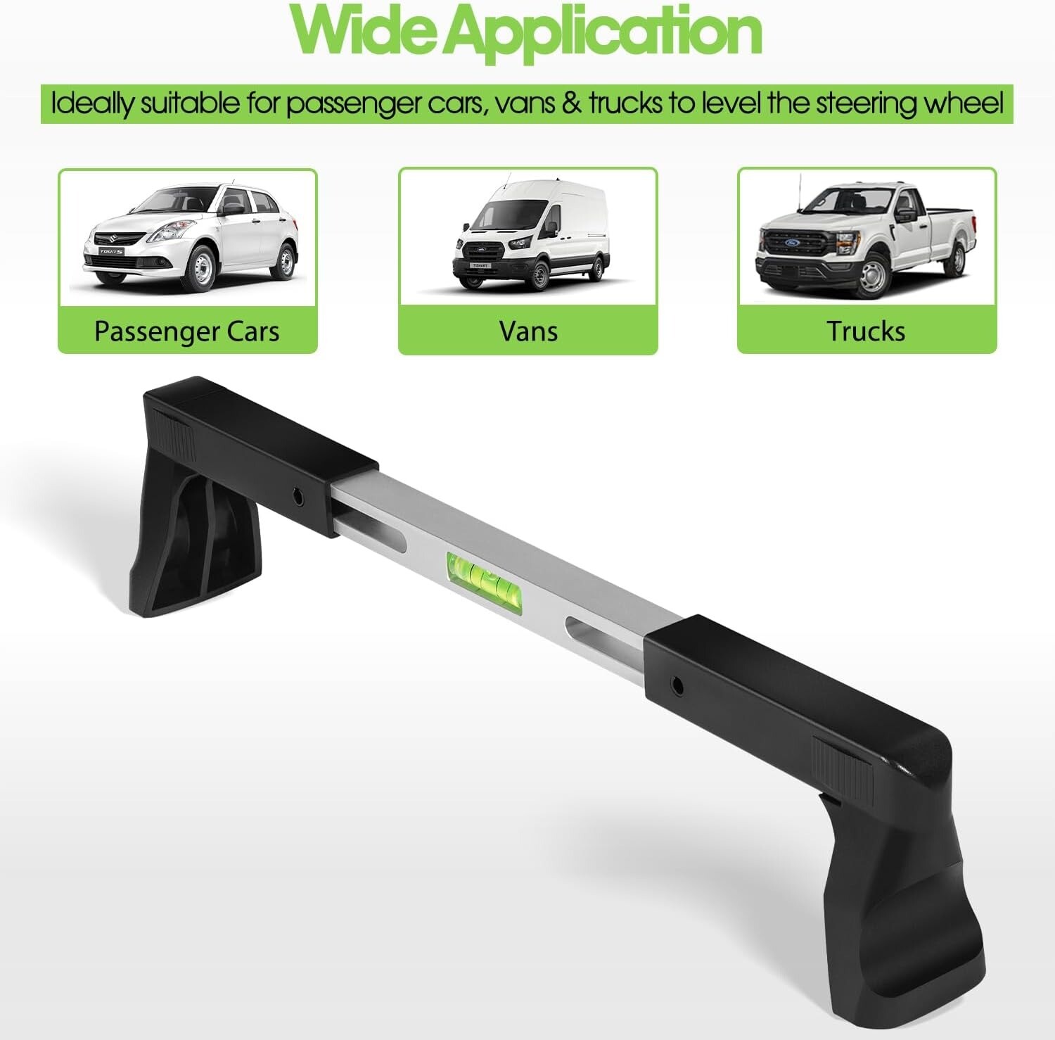 Steering Wheel Level Alignment Tool – Steering Wheel Level Bar Tool 270mm-340mm