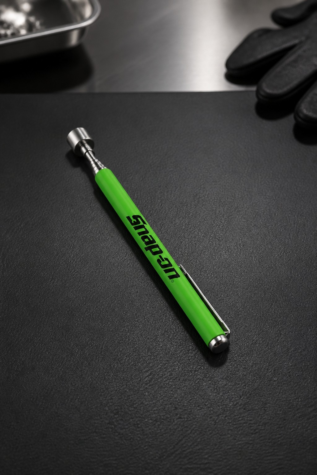 3X Snap-on Tools PROMO MAGNETIC PICK UP TOOL TELESCOPING UP TO 21″ Green 🟩 NEW!