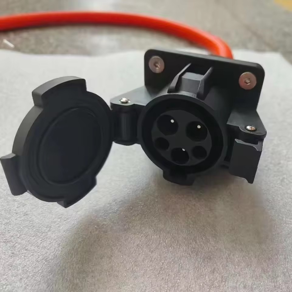 SAE J1772 EV Charging Socket-Inlet, Type 1 Receptacle, 50Amp, 110V-240V