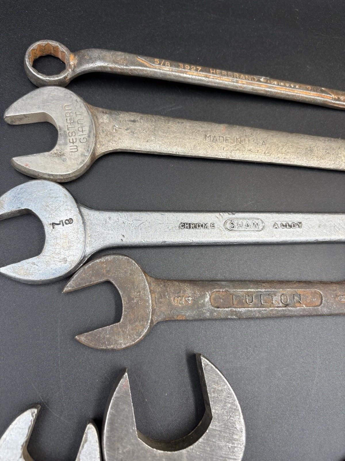 Lot Of 13 VTG Miscellaneous Wrenches, Various Sizes