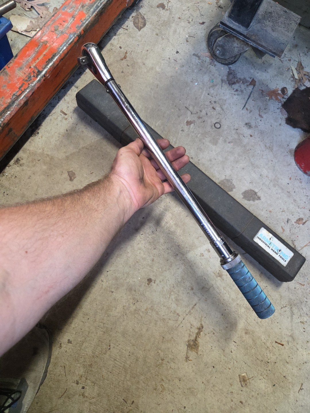 Armstrong 1/2″ Drive Micrometer Typ TORQUE WRENCH 64-086 25-250 Ft-lbs 44-348 Nm