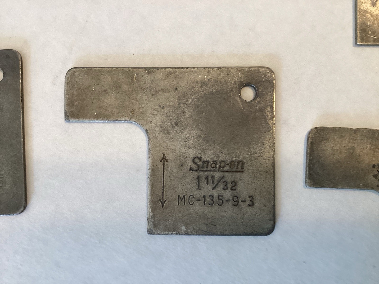 Snap On, Set Of 7 Carburetor Gauges MC131, 132, 133, 134, 135, 136 & 137