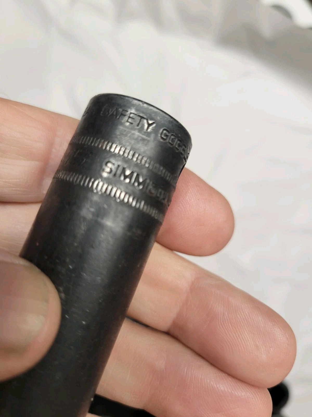 Snap On 20pc 1/2 Drive Impact 6pt Deep Socket Set SIMM METRIC SERIES