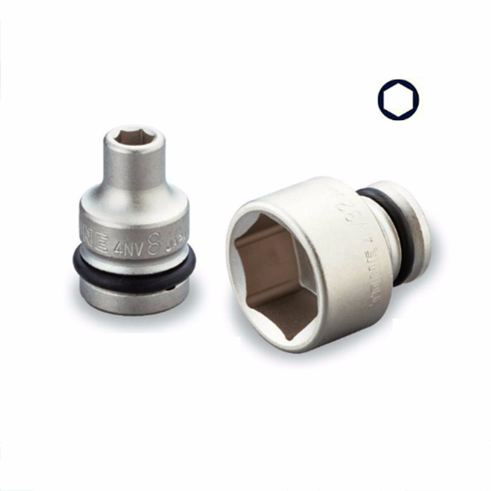 1/2″(12.7mm) Dr. Chrome Vanadium Steel 6-Point Metric Impact Socket 13-32mm