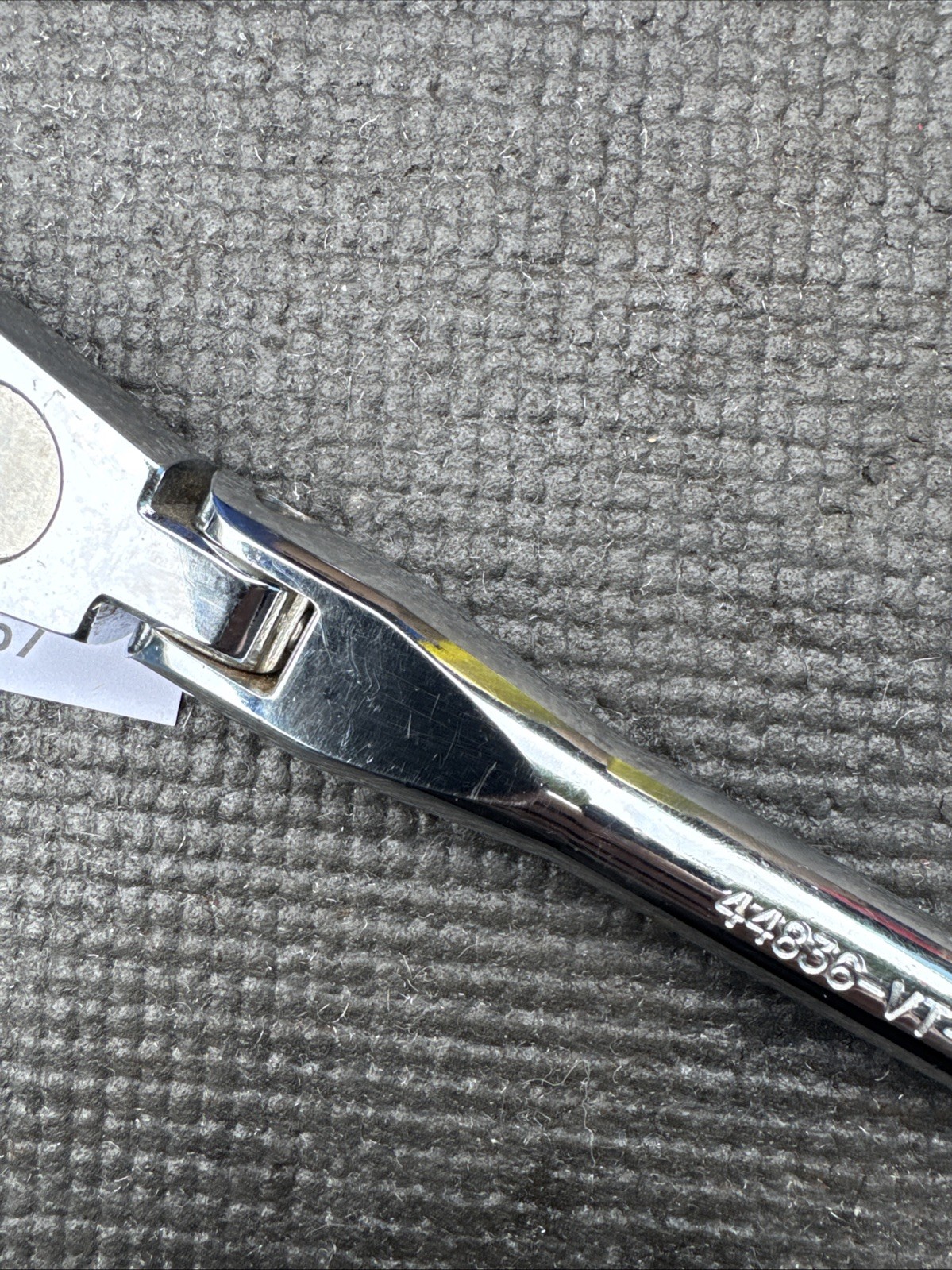Sears Craftsman 12″ Flex Head Ratchet 3/8″ Drive Black 44836 VT USA Nos