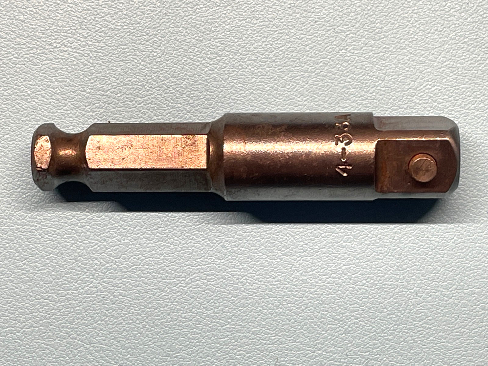 NEW Williams Tools APEX Hex Adapter #4-33A 1/2″ MALE Drive – OAL 3 INCHES – USA
