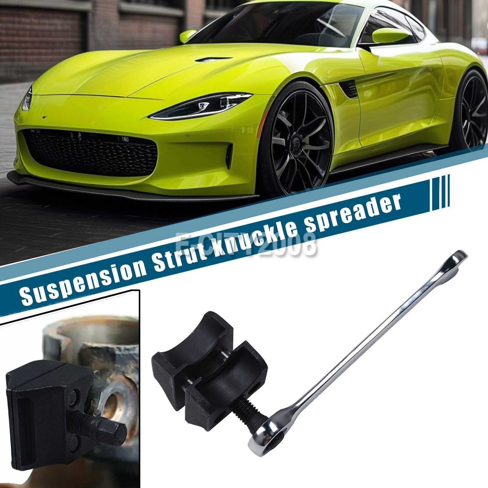 Universal Suspension Strut Split Hub Steering Knuckle Spreader Spreading Tool US
