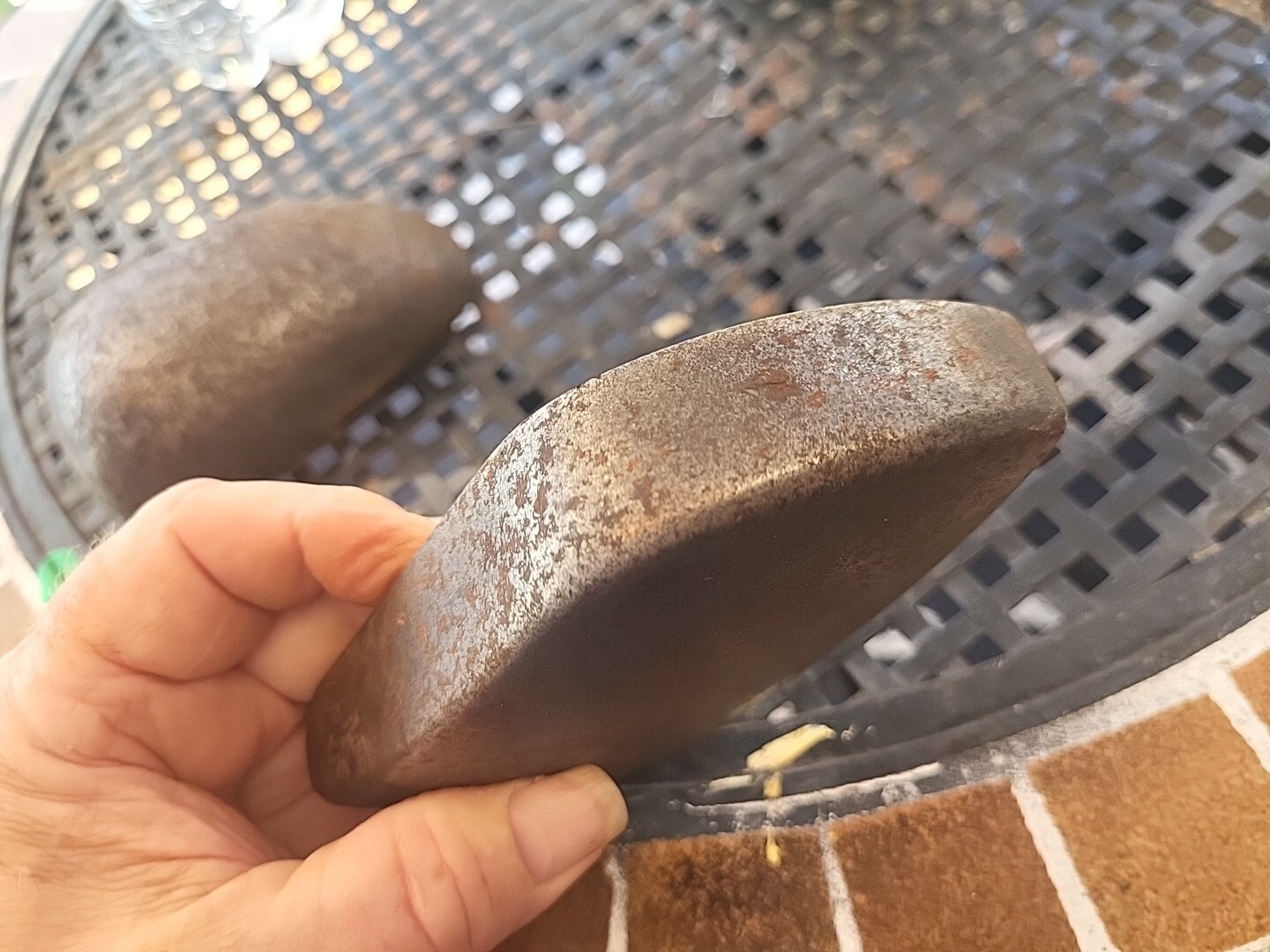 Vintage Auto Body Dolly Dollie Hand Anvil Sheet Metal Shaping Working Tools .