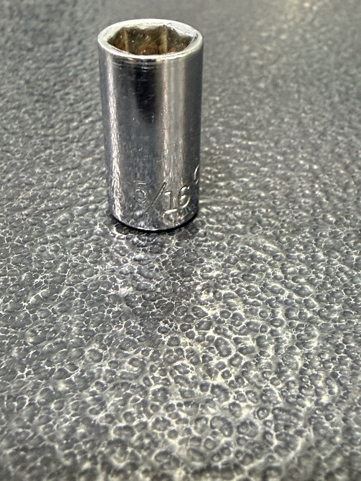 Vtg 5/16″ Craftsman G-Series Part 43495 1/4″ Drive 6-Point Socket USA Made NOS