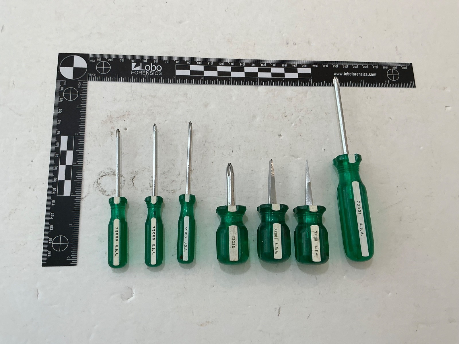 7 assorted S-K screwdrivers slotted & Phillips USA made all for $40
