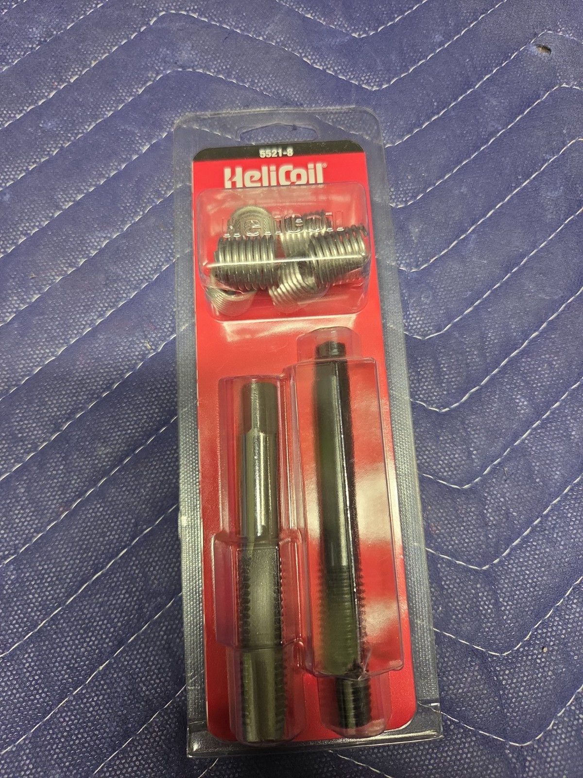 HeliCoil 5521-8 Coarse Thread Repair Kit 1/2-13 Inch 8 Inserts New USA