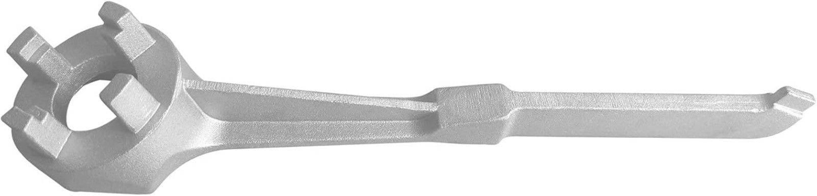 Multi-Functional Aluminum Drum Wrench – Fits Plastic & Metal Bung Caps 2″/3/4″