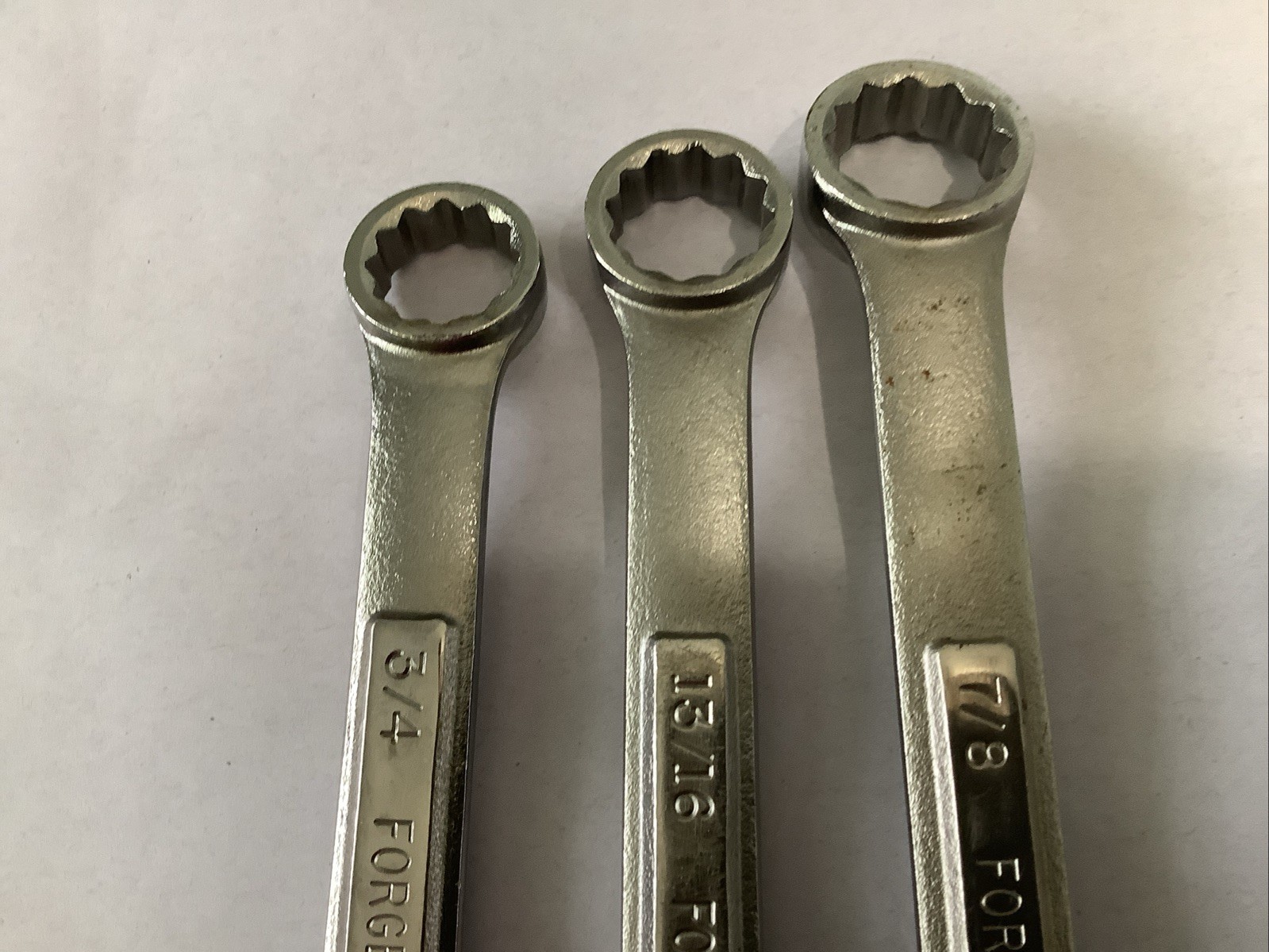 Craftsman 10pc SAE 5/16-7/8 Combination Wrench Set VA Series 12pt USA