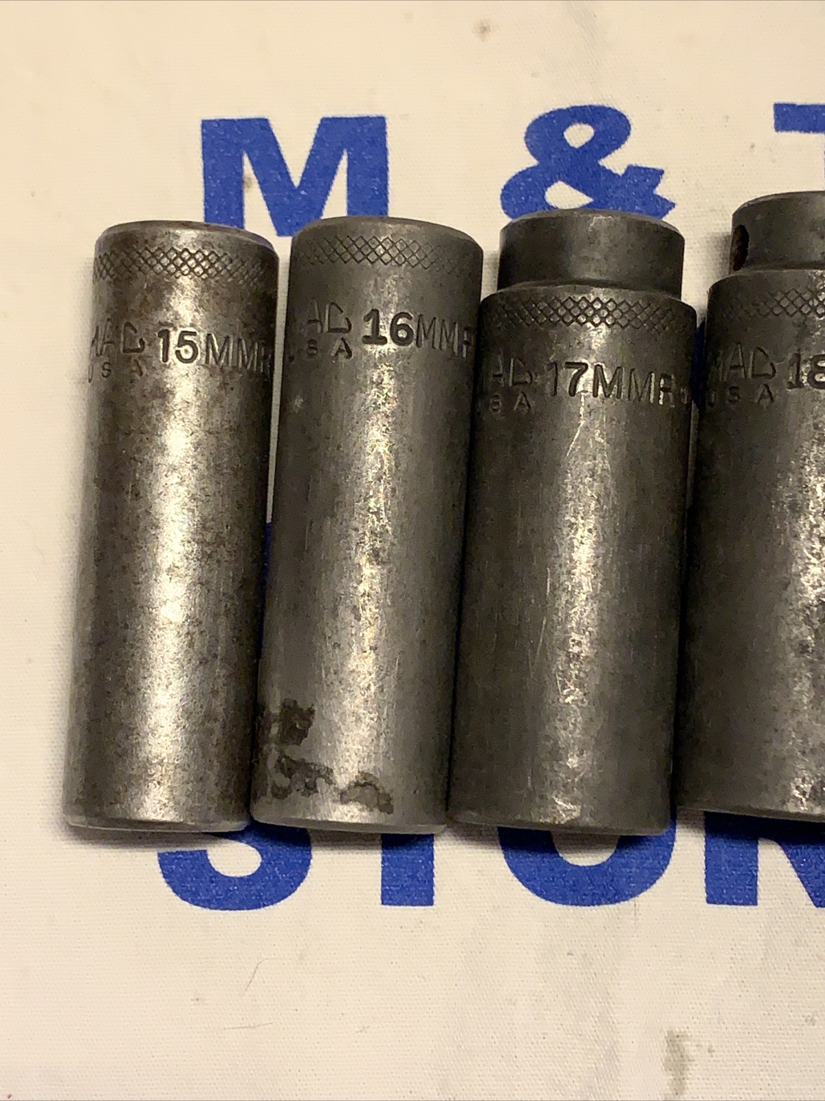 Mac Tools 3/8″ Drive 6pc 6pt Metric Impact Socket Set 15MM-18MM, 21MM, 24MM