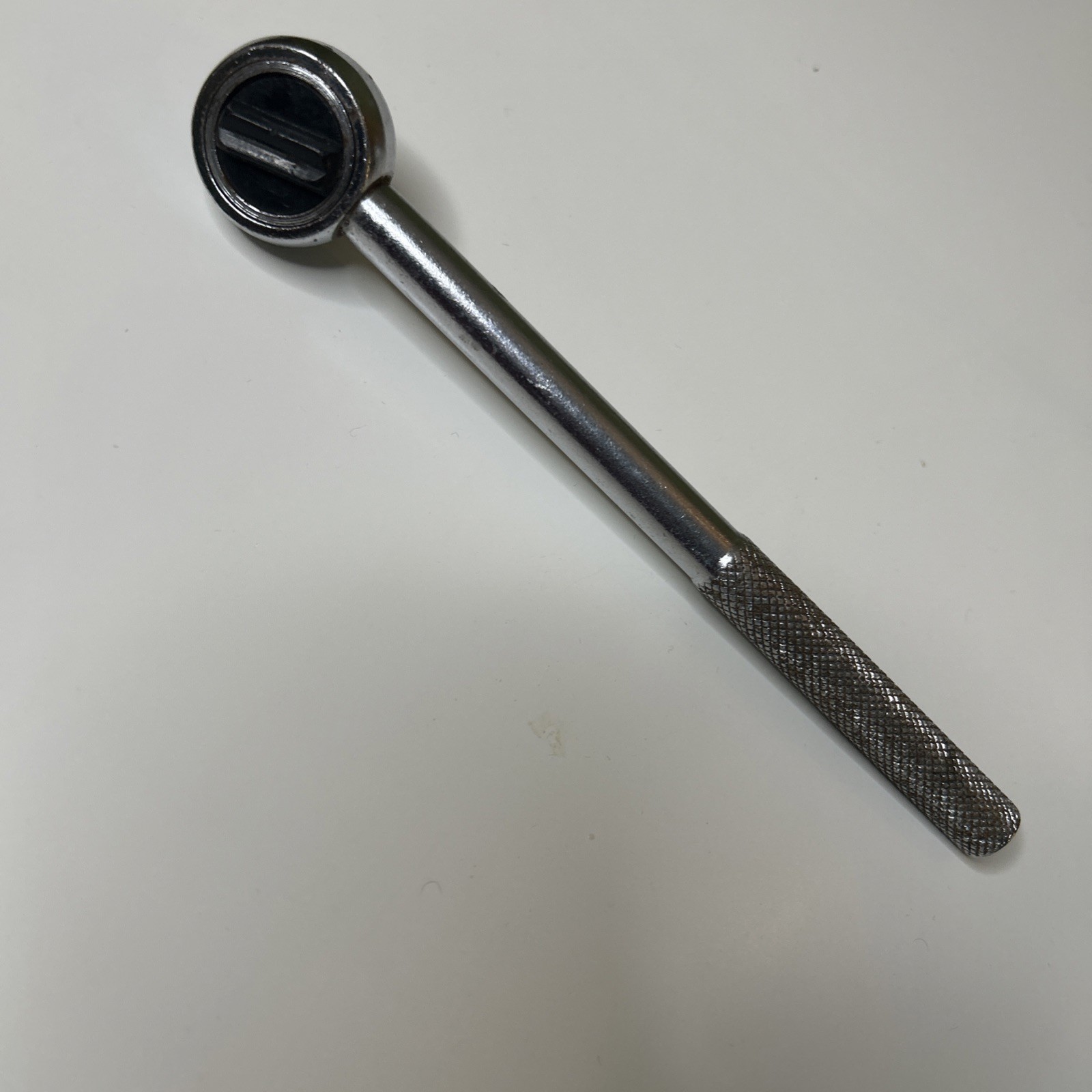 Vintage Hand Tool Drive Ratchet Knurled Handle